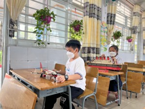 MÔ HÌNH MỚI TẠI LIÊN ĐỘI TIỂU HỌC HÒA LỢI