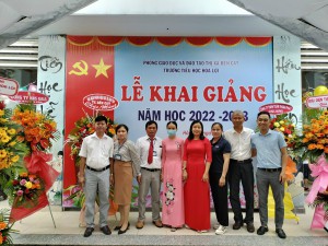 LỄ KHAI GIẢNG NĂM HỌC MỚI 2022 - 2023
