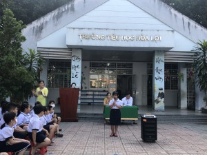 HỌC TẬP GƯƠNG SÁNG VỀ BÁC HỒ VÀ CÁC ANH HÙNG DÂN TỘC THÔNG QUA TIẾT SINH HOẠT DƯỚI CỜ