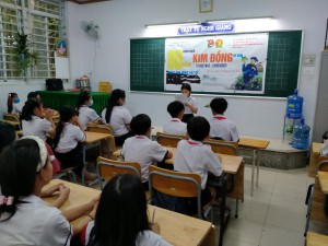 LIÊN ĐỘI TRƯỜNG TIỂU HỌC HÒA LỢI ÔN LẠI LỊCH SỬ, TRUYỀN THỐNG VẺ VANG  CỦA ANH KIM ĐỒNG VỚI SỰ NGHIỆP CÁCH MẠNG