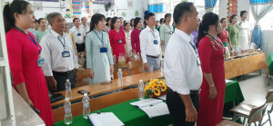 TRƯỜNG TIỂU HỌC HÒA LỢI TỔ CHỨC  HỘI NGHỊ CÁN BỘ VIÊN CHỨC NĂM HỌC 2023 - 2024