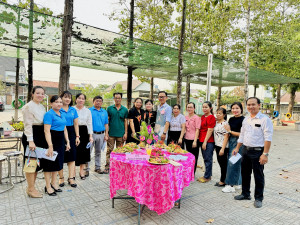 HOẠT ĐỘNG TỔ CHỨC SINH HOẠT 8/3 NGÀY QUỘC TẾ PHỤ NỮ VIỆT NAM CỦA CÔNG ĐOÀN CƠ SỞ TRƯỜNG TIỂU HỌC HÒA LỢI