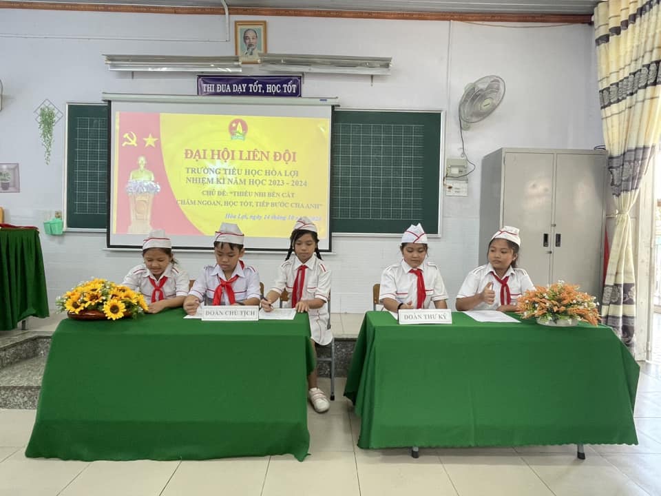 ĐẠI HỘI LIÊN ĐỘI NHIỆM KỲ 2023 - 2024