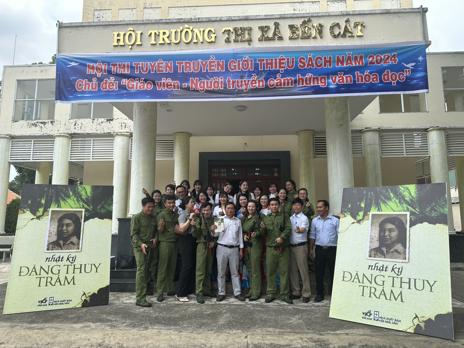 TRƯỜNG TIỂU HỌC HÒA LỢI THAM GIA HỘI THI TUYÊN TRUYỀN, GIỚI THIỆU SÁCH THỊ XÃ BẾN CÁT NĂM 2024